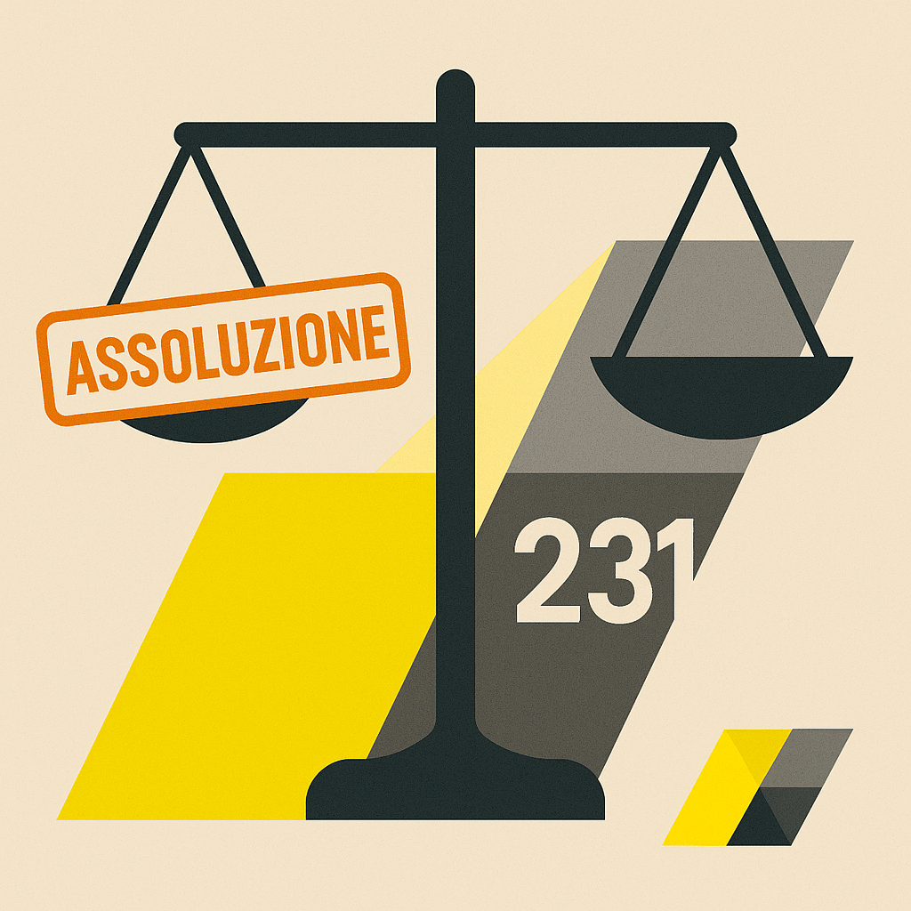 Sentenza Assoluzione Apicale Decreto 231